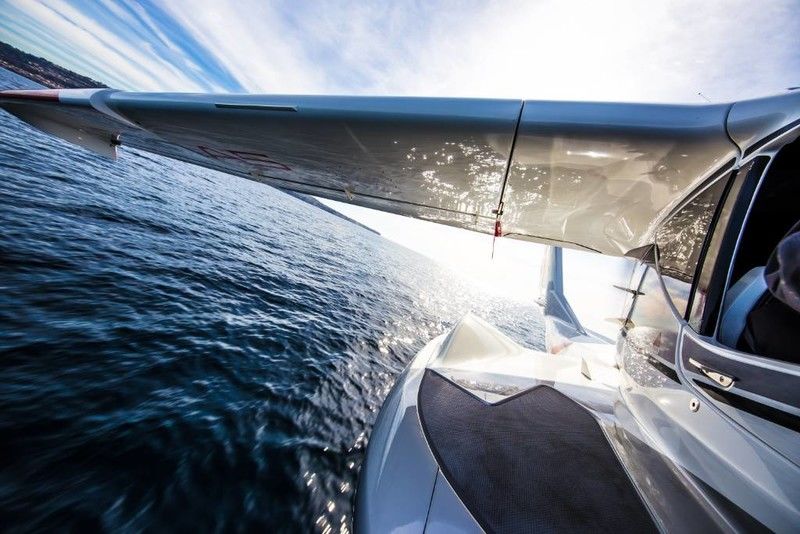 2019 ICON A5 Aircraft Exterior View over Water