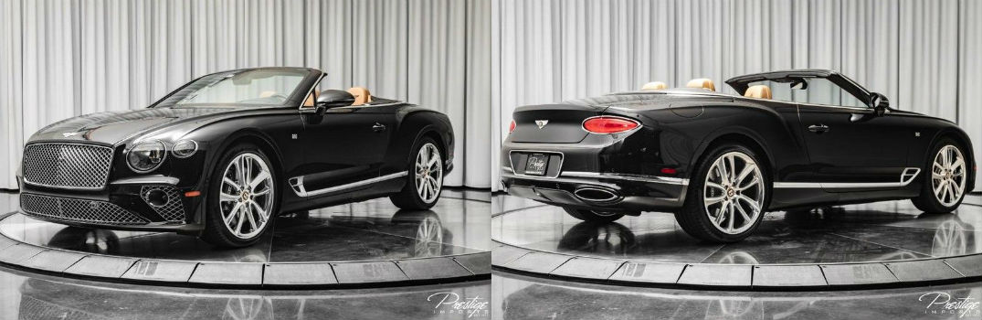 2020 Bentley Continental GT First Edition Exterior Driver Side Front Passenger Rear Profiles