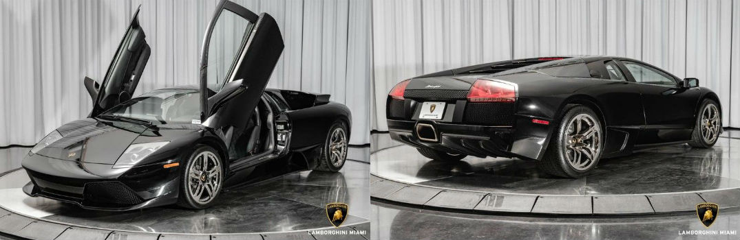 2008 Lamborghini Murcielago Exterior Driver Side Front Passenger Rear Profiles