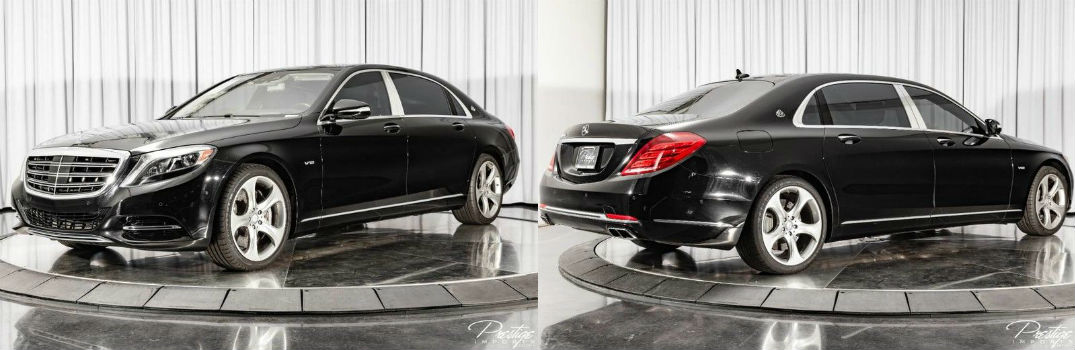 2016 Mercedes-Benz S-Class Maybach S 600 Exterior Driver Side Front Passenger Rear Profiles