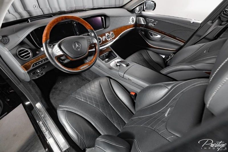 2016 Mercedes-Benz S-Class Maybach S 600 Interior Cabin Front Seating and Dashboard
