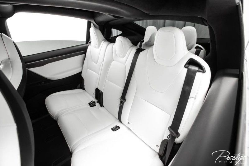 2018 Tesla Model X P100D Interior Cabin Rear Seating