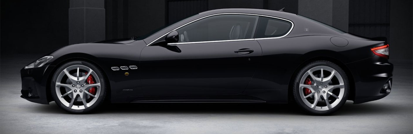 A left profile photo of a supercar.