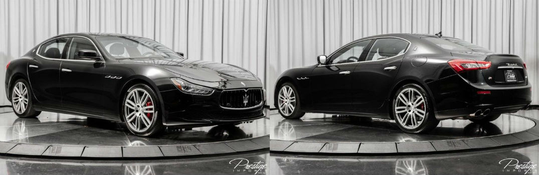 2016 Maserati Ghibli S Q4 Exterior Passenger Side Front Driver Rear Profiles