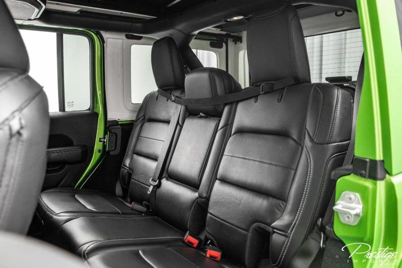 2019 Jeep Wrangler Unlimited Sahara Interior Cabin Rear Seating