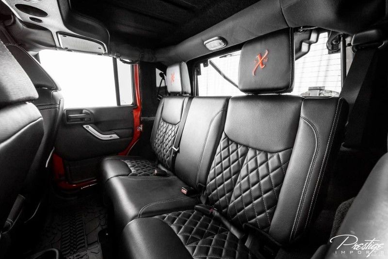 2016 Jeep Wrangler Unlimited 6x6 Hellcat Rubicon Interior Cabin Rear Seating