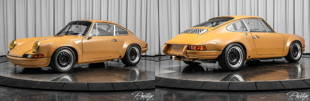 1972 Porsche 911 Nemesis Exterior Driver Side Front Passenger Rear Profiles
