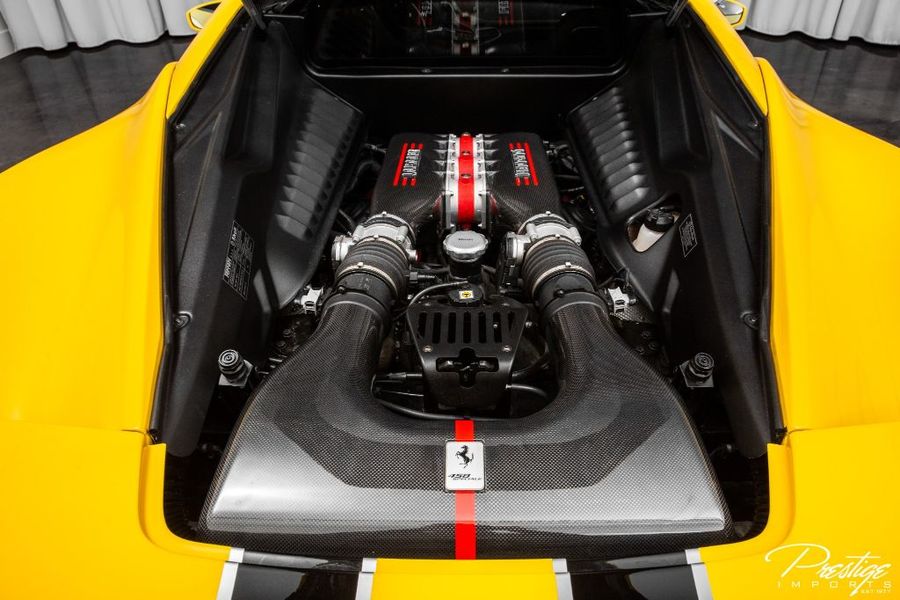 2014 Ferrari 458 Italia Speciale Interior Engine Bay