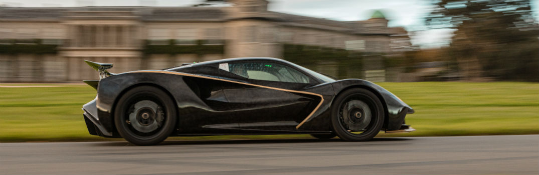 Lotus Evija On Circuit at Goodwood Speedweek