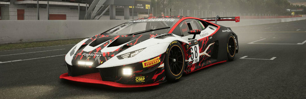 Nils Naujoks Lamborghini Race Car in The Real Race