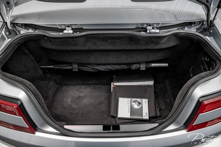 2008 Aston Martin Vantage Interior Trunk Space