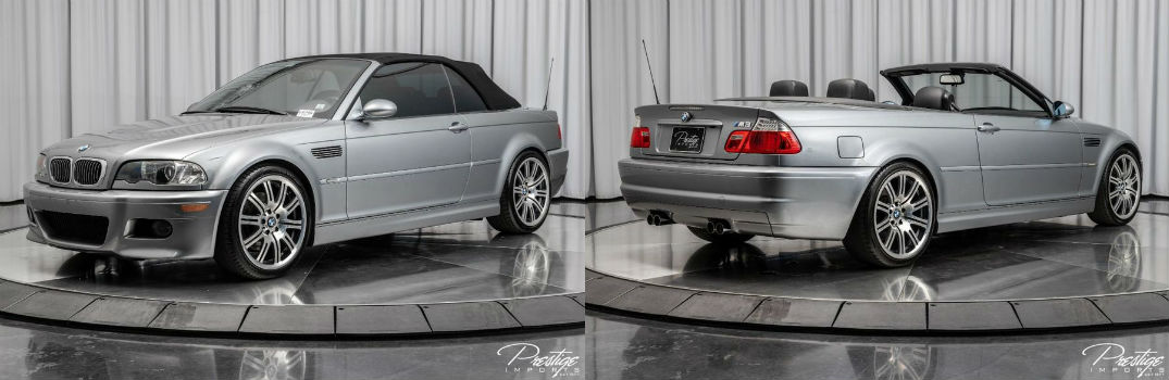 2004 BMW 3 Series M3 Exterior Driver Side Front Passenger Rear Profiles