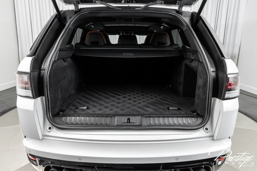 2015 Land Rover Range Rover Sport SVR Interior Cabin Cargo Area