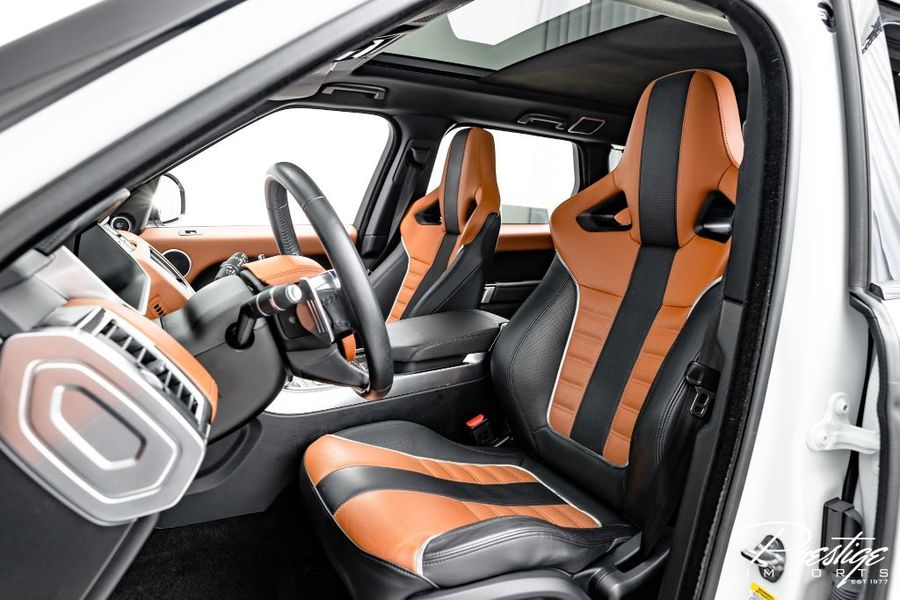2015 Land Rover Range Rover Sport SVR Interior Cabin Front Seating