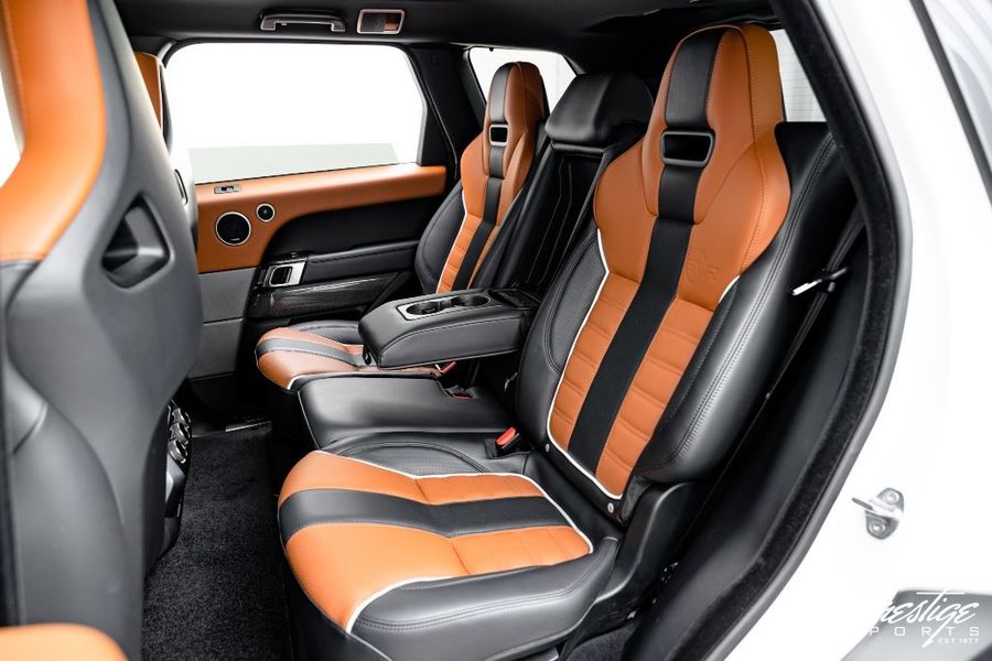 2015 Land Rover Range Rover Sport SVR Interior Cabin Rear Seating