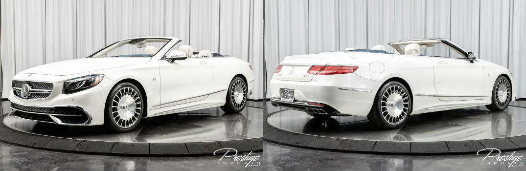 2017 Mercedes-Benz S-Class AMG S 650 Maybach Exterior Driver Side Front Passenger Rear Profiles