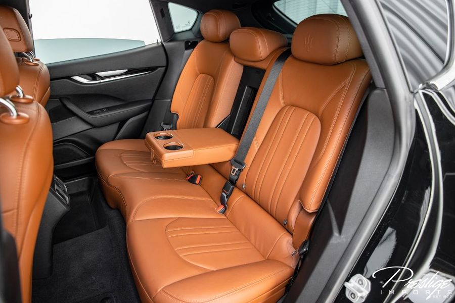 2019 Maserati Levante Interior Cabin Rear Seating