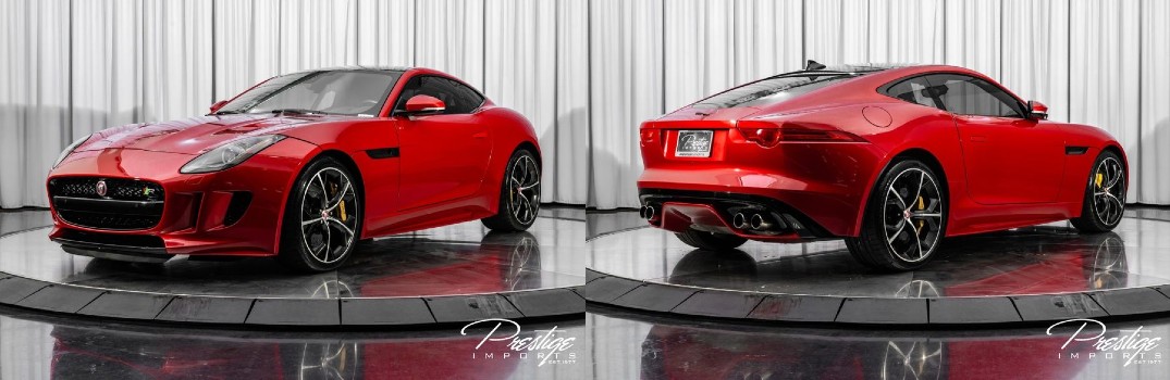 2016 Jaguar F-TYPE R Exterior Driver Side Front Passenger Rear Profiles
