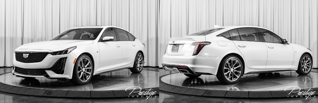 2020 Cadillac CT5 Sport Exterior Driver Side Front Passenger Rear Profiles