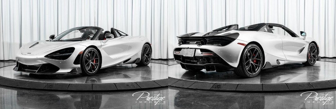 2020 McLaren 720S Luxury Exterior Driver Side Front Passenger Rear Profiles