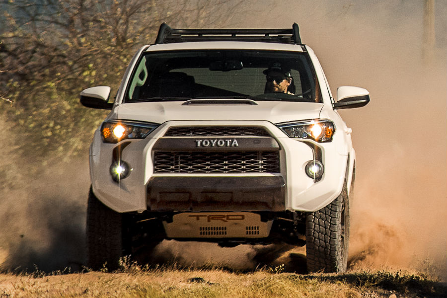 2019 Toyota 4Runner TRD Pro Series Exterior Front Fascia with Roof Rack_o