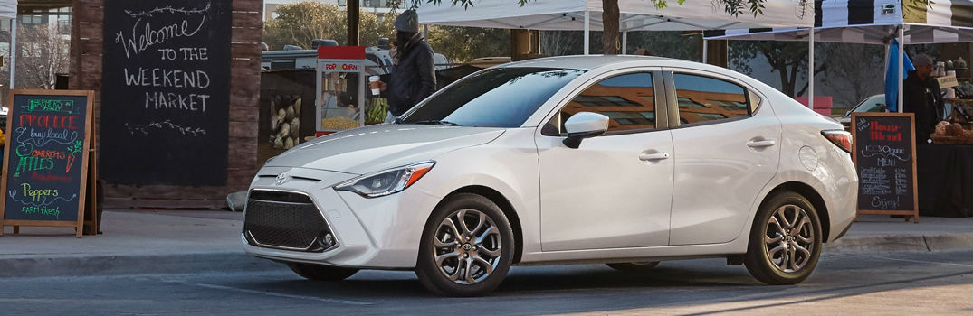 2019 Toyota Yaris Sedan Exterior Driver Side Profile