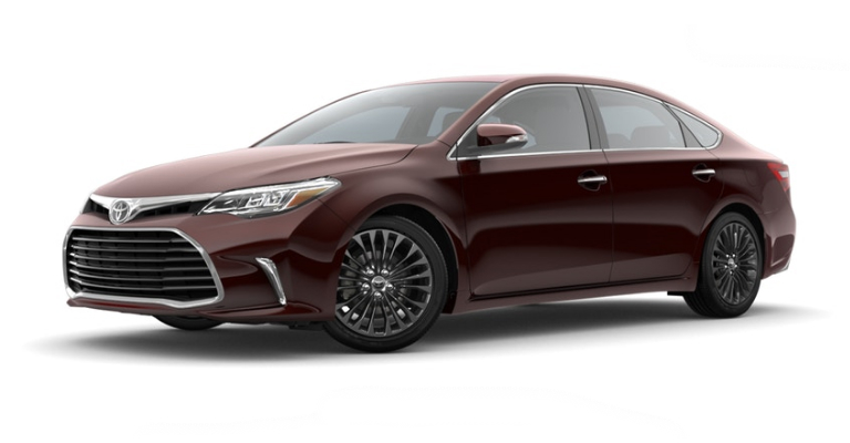 2018 Toyota Avalon in Sizzling Crimson Mica