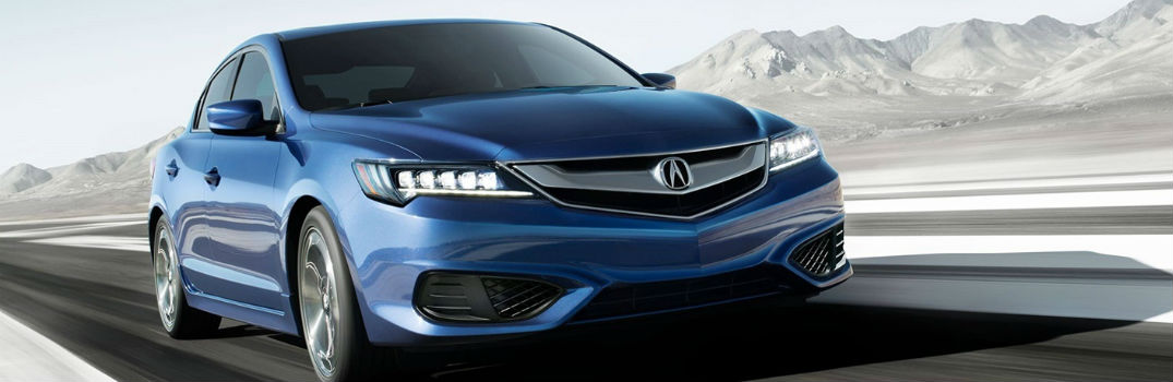 blue 2018 Acura ILX on the road