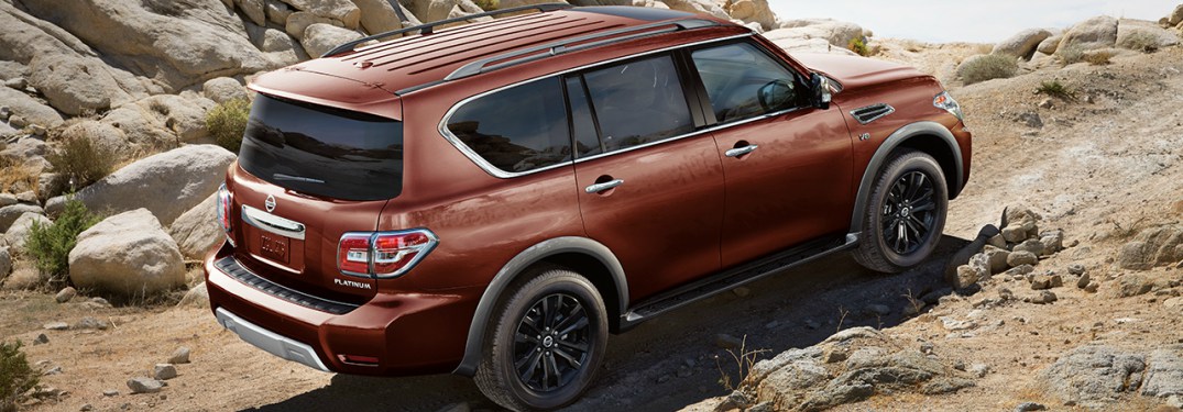 2018 Nissan Armada back side view