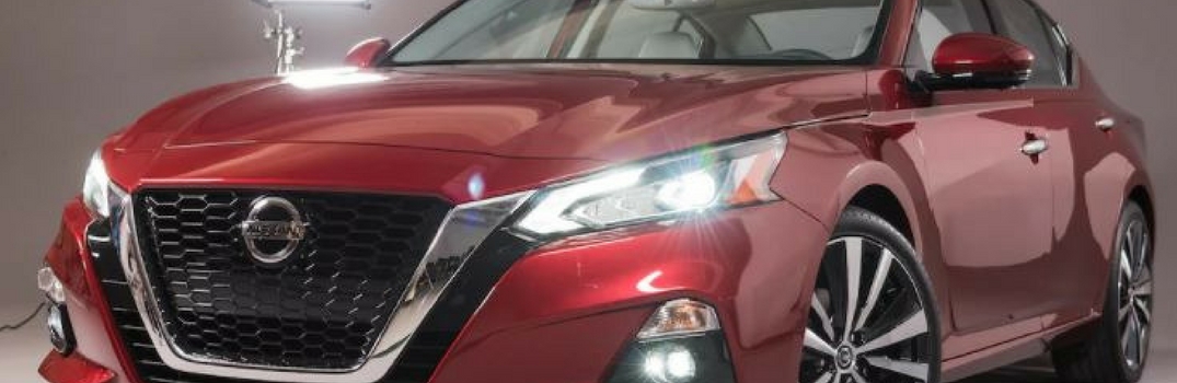 2019 nissan altima front end closeup