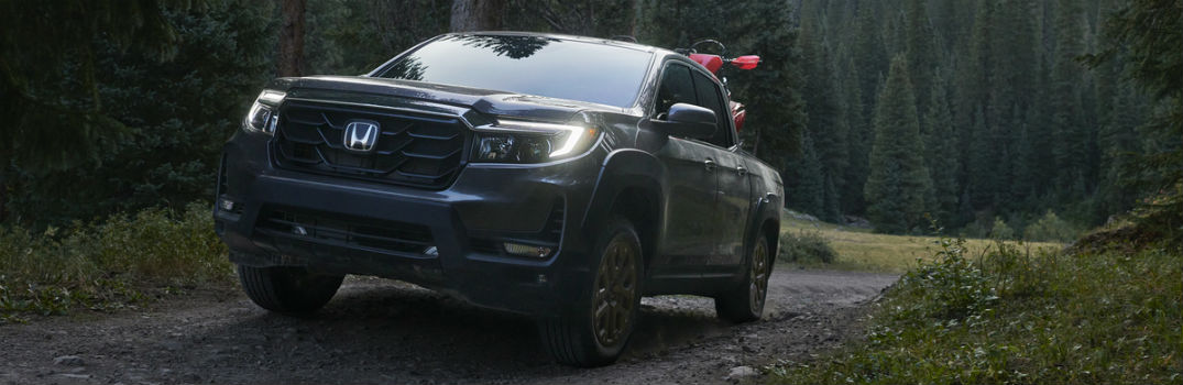 2021 Honda Ridgeline Exterior Driver Side Front Angle