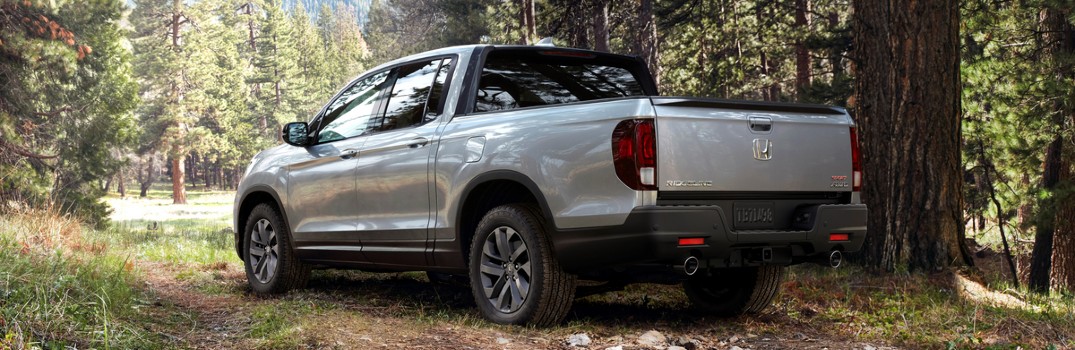 2021 Honda Ridgeline Sport Exterior Driver Side Rear Profile