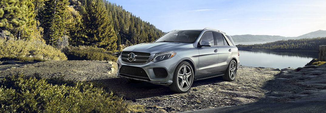 silver 2018 Mercedes-Benz GLE in front of cliff