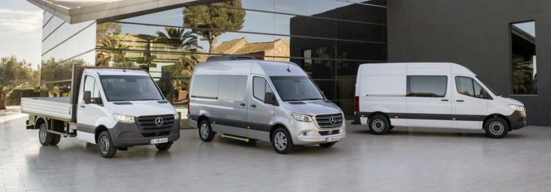 New 2019 Mercedes-Benz Sprinter lineup