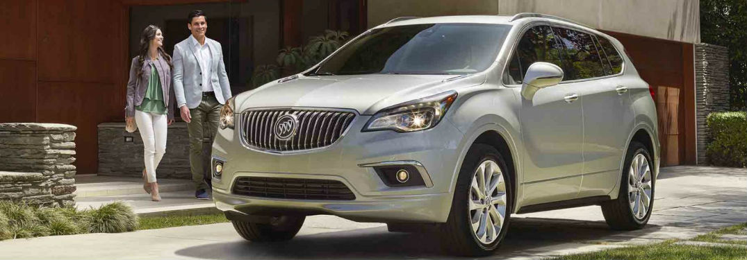 2018 Buick Envision parked on road