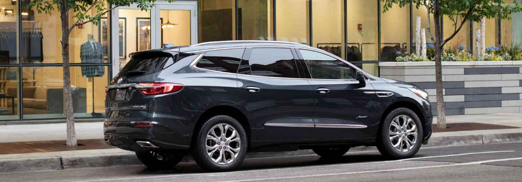 2018 Buick Enclave parked on side of a road