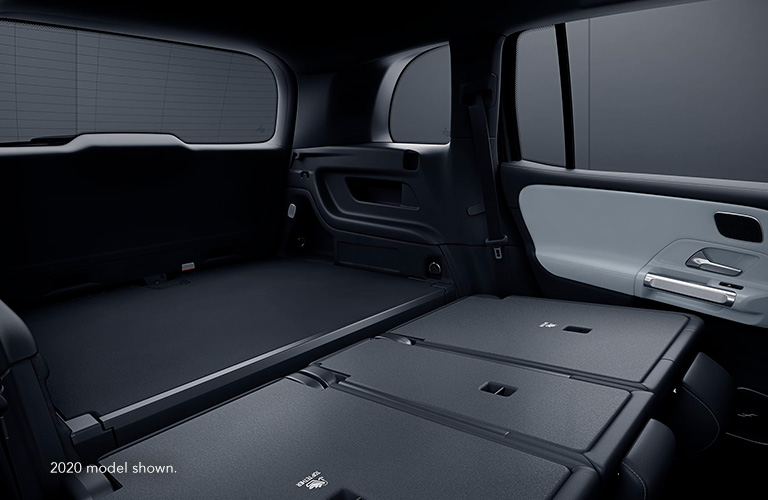 2021 Mercedes-Benz GLB rear cargo area