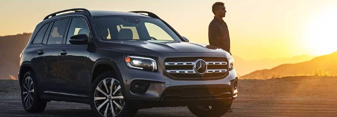 2021 Mercedes-Benz GLB front and side profile