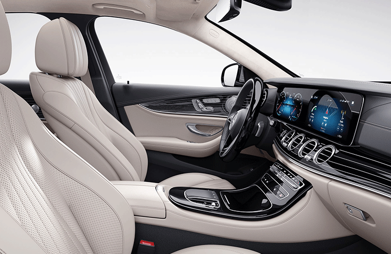 2021 Mercedes-Benz E-Class front seats