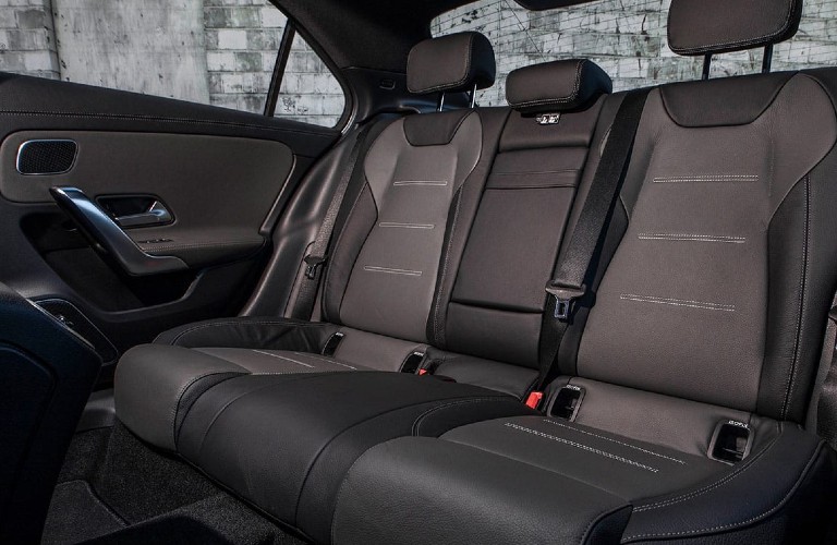 2021 Mercedes-Benz A-Class rear seats