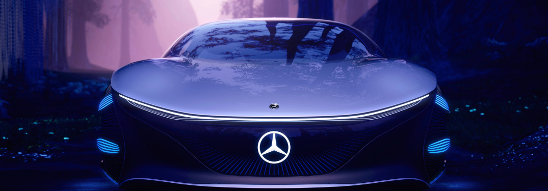 Mercedes-Benz Vision AVTR is a future car.