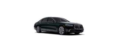 2021 Mercedes-Benz S-Class emerald green metallic