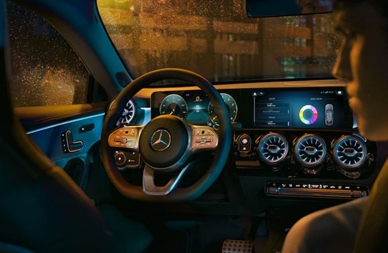2021 Mercedes-Benz steering wheel steering wheel and Infotainment features