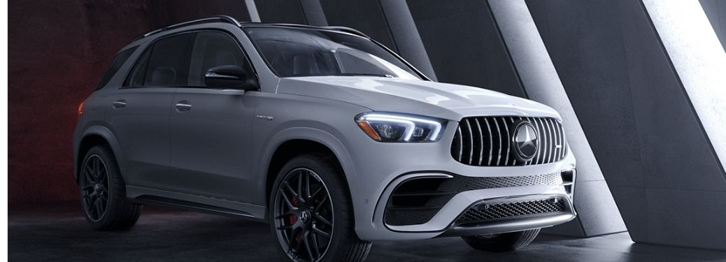 White 2021 Mercedes-AMG GLS 63 on display
