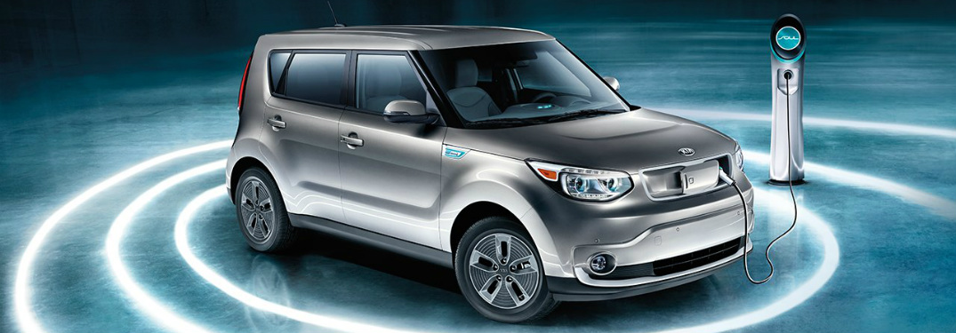 2018 Kia Soul plugged into charging station