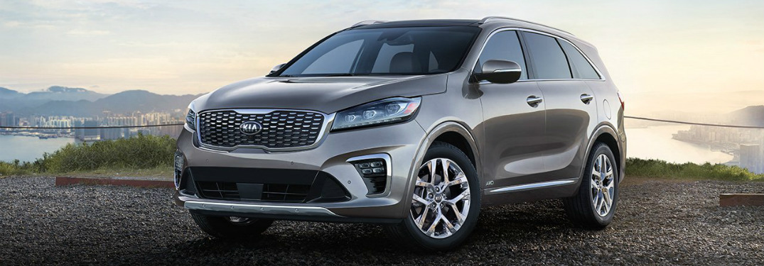 2019 Kia Sorento overlooking water body