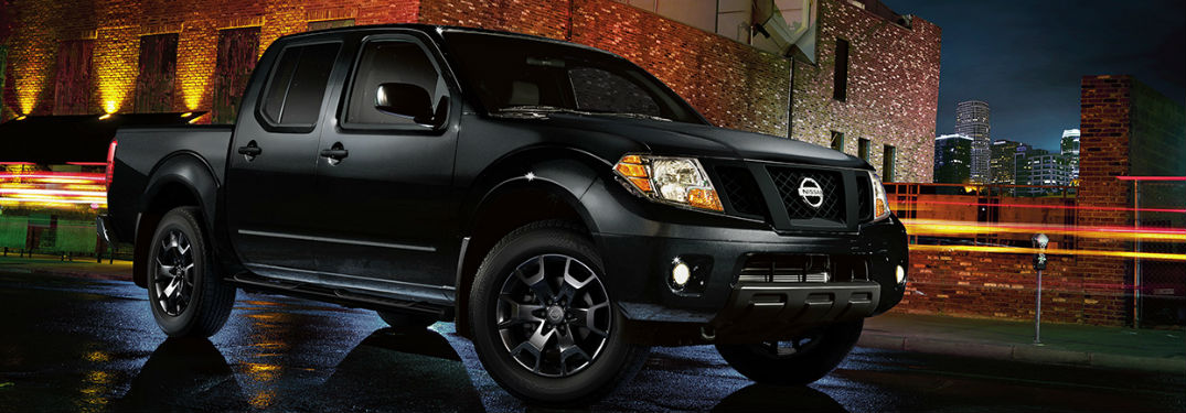 2018 Nissan Frontier parked showing side profile