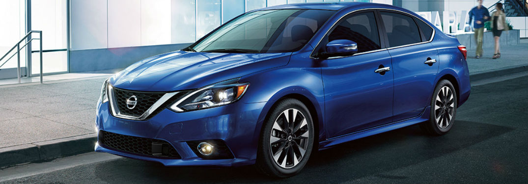 2018 Nissan Sentra parked showing side profile