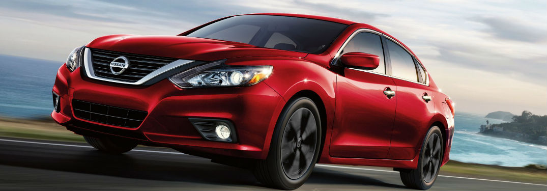 2018 Nissan Altima driving on a road