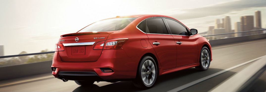 2018 Nissan Sentra driving on a road